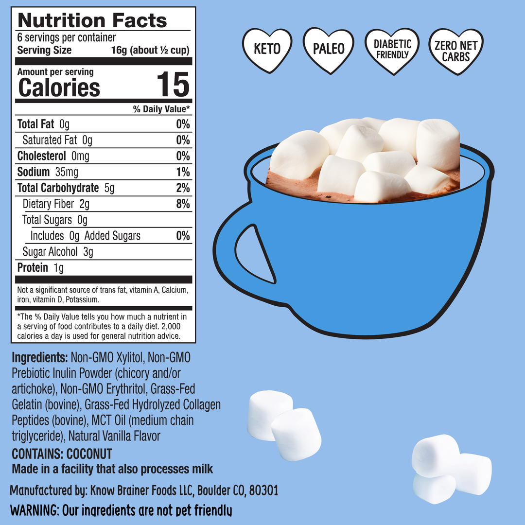 Classic Vanilla Zero Sugar Mini Marshmallow (3 pack)