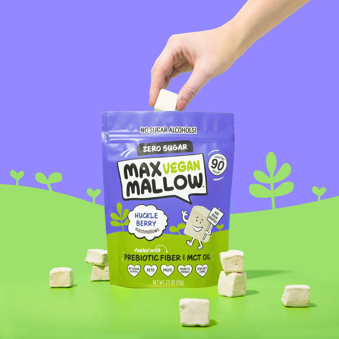 Max Mallows Huckle Berry Mallows